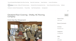 Desktop Screenshot of clevelandfloorcovering.com