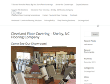 Tablet Screenshot of clevelandfloorcovering.com